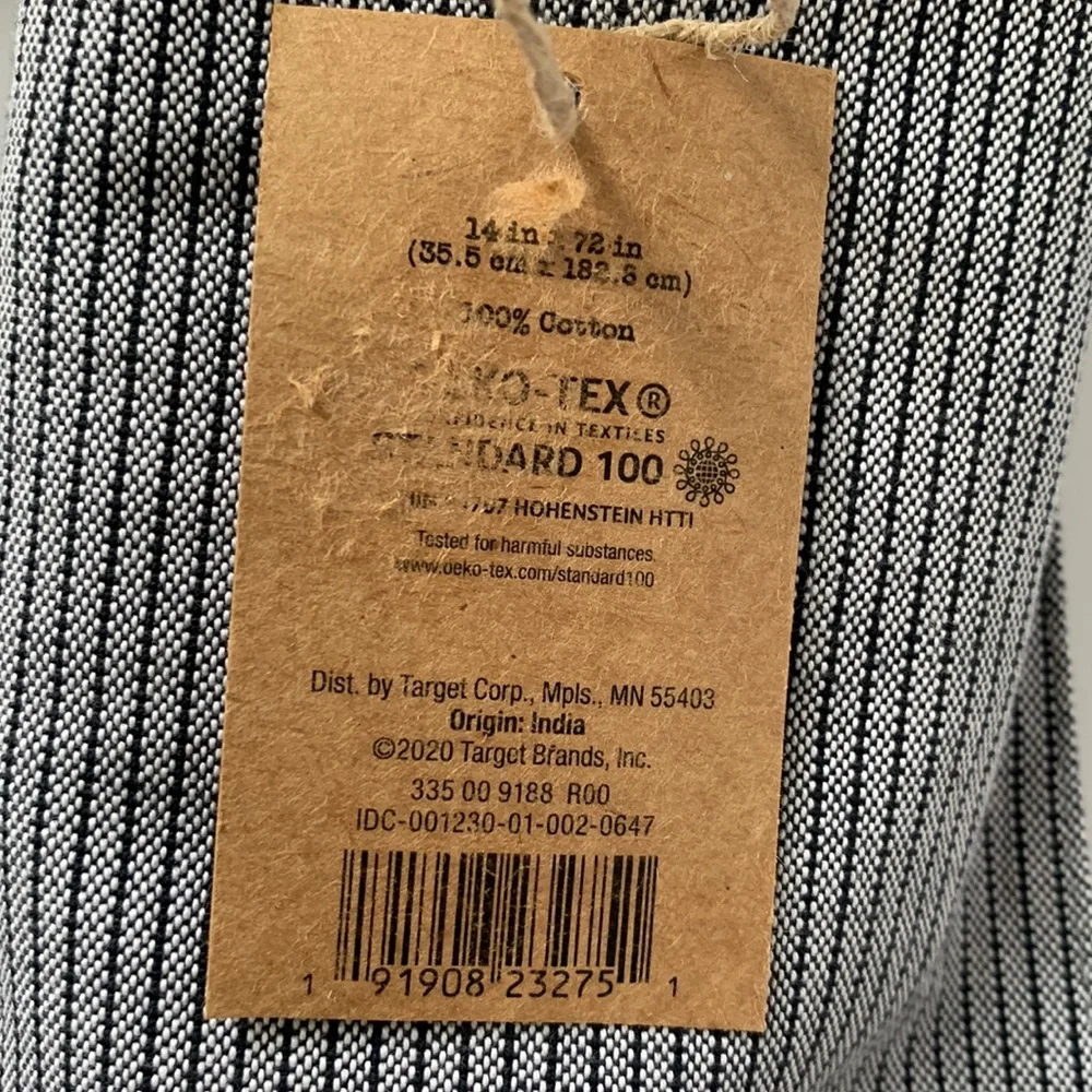 Levi’s LIMITED EDITION Reversible Railroad Stripe Table Runner